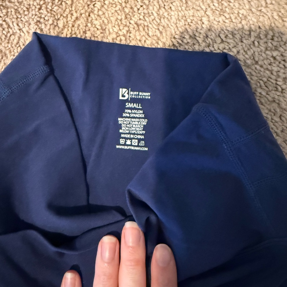 Buffbunny Siren Leggings- Nebula Blue size Small - Picture 2 of 4